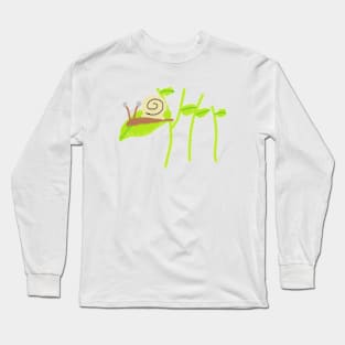 snail Long Sleeve T-Shirt